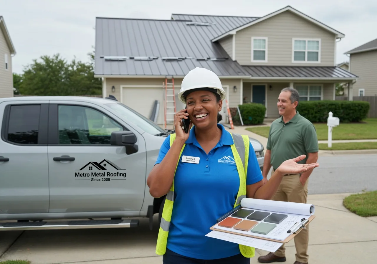 Storm Damage Metal Roof Repair in Long Lake, NY